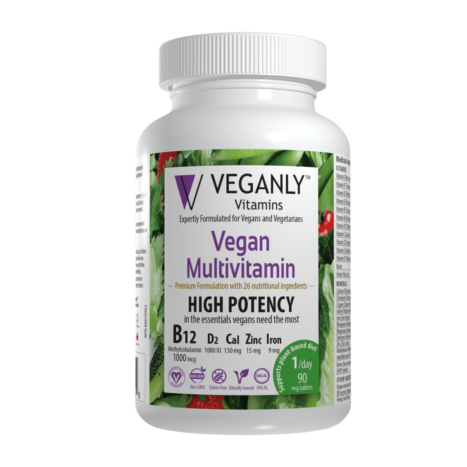 Pigment gemakkelijk te kwetsen experimenteel Vegan Multivitamin - One Daily | VEGANLY Vitamins