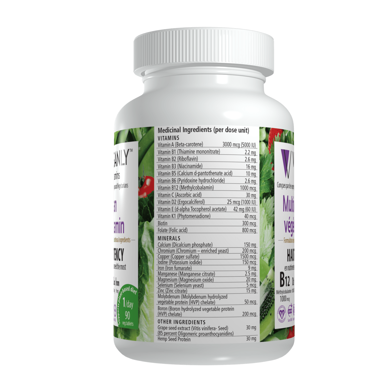 Vegan Multivitamin One Daily Veganly Vitamins