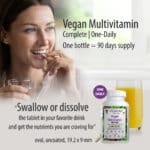 VEGANLY Vitamins-Vegan Multivitamin One-Daily- Swallow or Dissolve VM-swallowHERO VEGANLY Vitamins-Vegan Multivitamin One-Daily- Swallow or Dissolve VM-swallowHERO