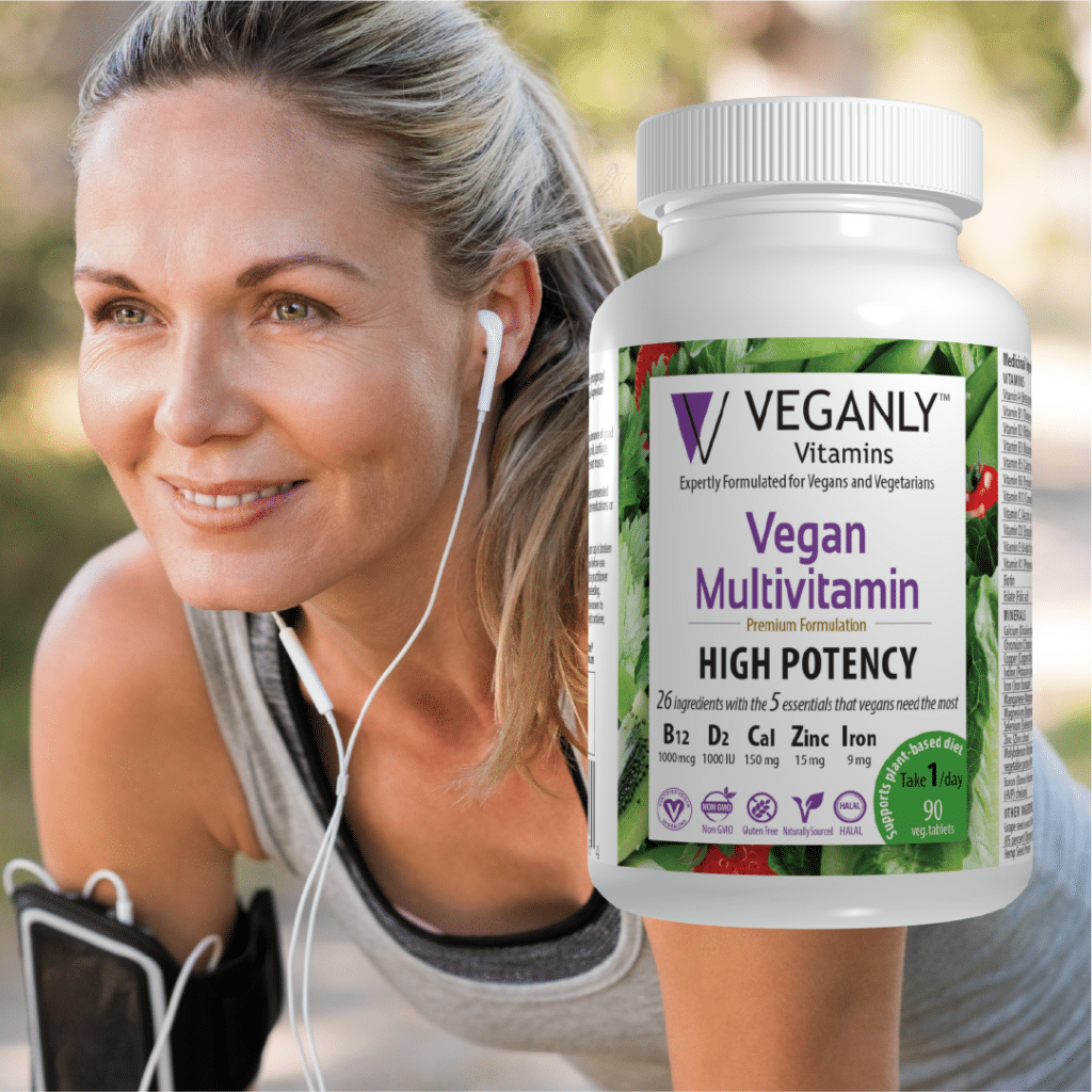 Multivitamin Specially Made for Vegans and Vegetarians VEGANLY Vitamins