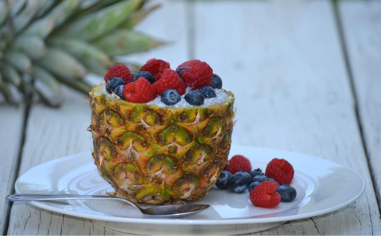 veganly vitamins pineapple and fruits