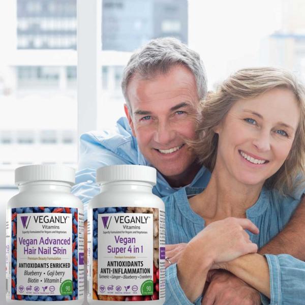 Vegan Antioxidants customer- mid age couple